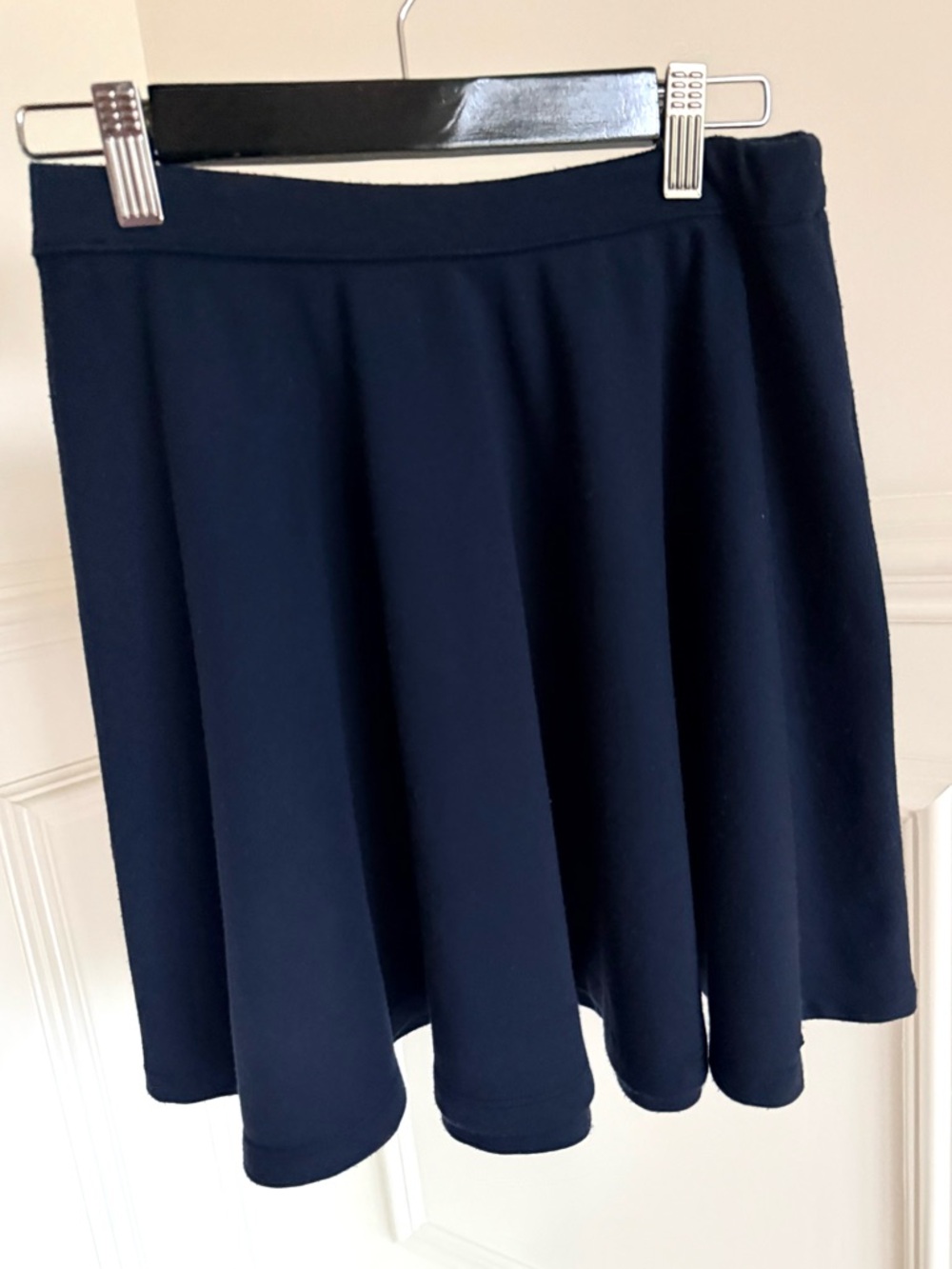 Abercrombie & Fitch Women’s A-Line Mini Skirt Navy Circle Skater Skirt Size M